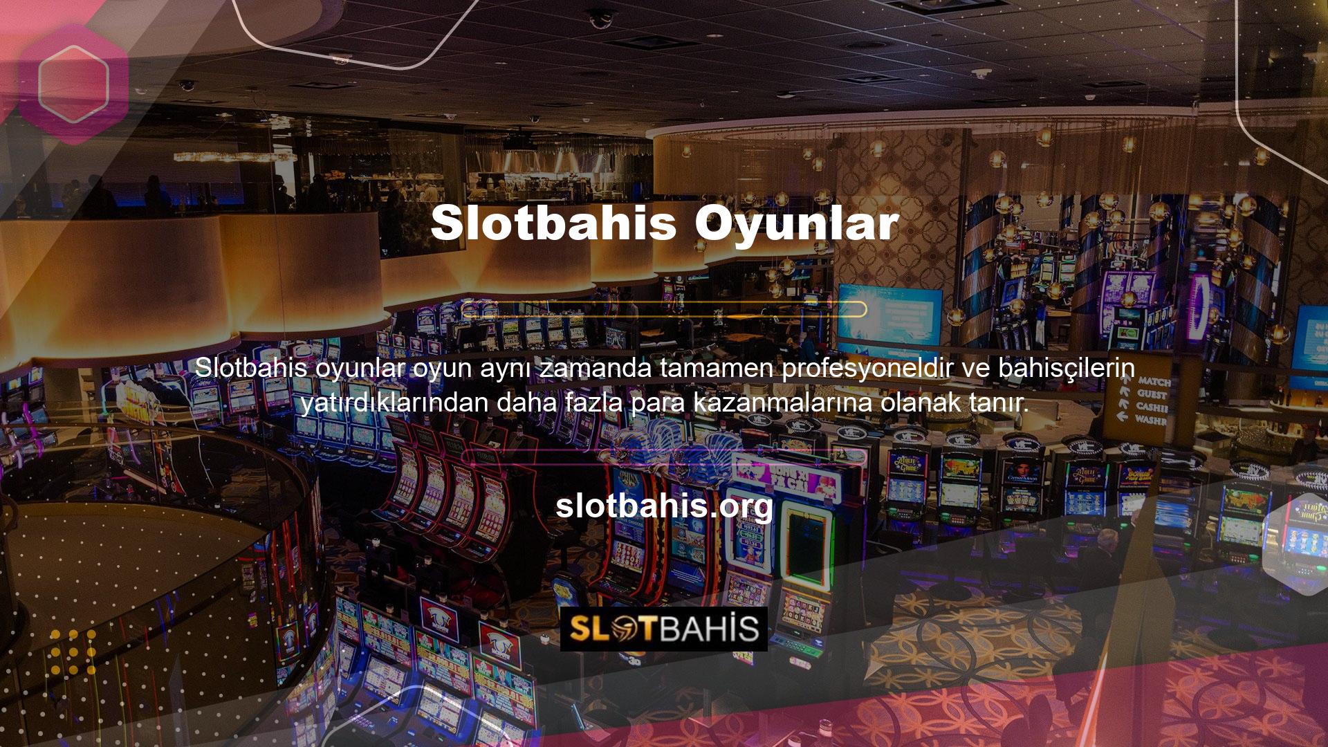 Slotbahis bahis sitesi, profesyonel hizmetleri ile bahis tutkunlarını her geçen gün daha kazançlı hale getiriyor