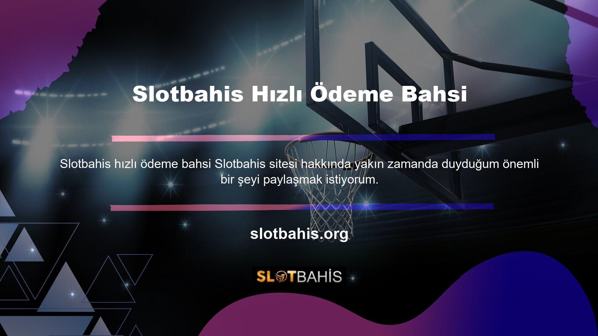 Slotbahis, Türkiye pazarında yeni olmasına rağmen Avrupa'da faaliyet gösteren bir ekibin ürünüdür