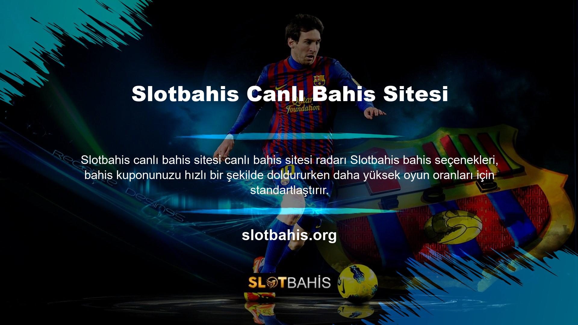 Buna ek olarak, Slotbahis TV'de canlı maç izleme olasılığı ücretsizdir ve üyelik şifrelenmez