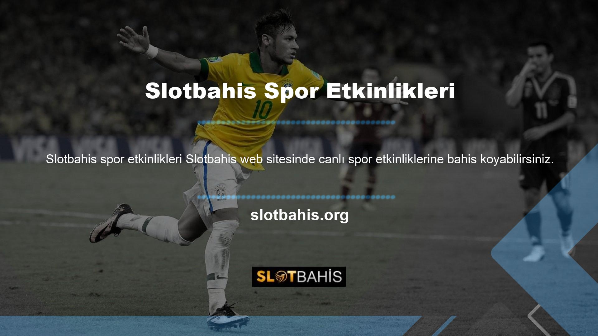 Futbolda sınırsız canlı bahis seçeneği